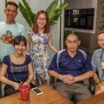 Founder Michael Scott Novilla and his Entrepreneur Social Club returns to Toong Coworking Hanoi Vietnam
