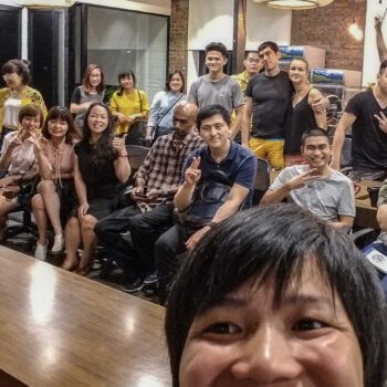 Entrepreneur Social Club enjoys the Sweet Chaos of Hanoi Vietnam on Thursday May 31, 2018 with ESC founder Michael Scott Novilla