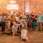 Leap Year Handstands with the Entrepreneur Social Club at historic downtown St. Pete venue NOVA 535